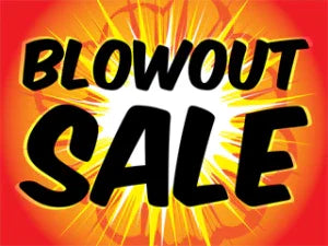 Blowout Sale - Discount Msrp