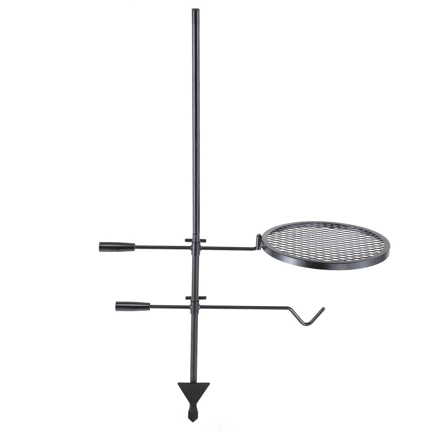 VEVOR Swivel Campfire Grill, Fire Pit Grill Grate over Fire Pits, Heavy Duty Steel Grill Grates, 360° Adjustable Open Fire Outdoor Cooking Equipment, Portable Camp Fire Racks for Camping Outdoor BBQ - Discount Msrp