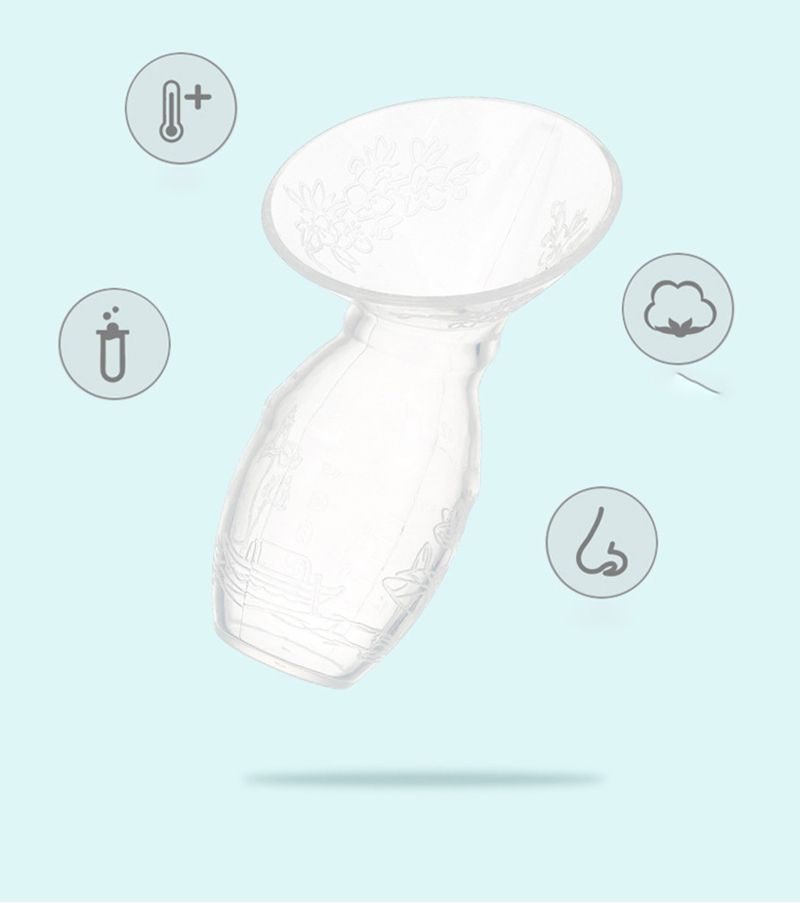 Full Silicone Breast Pump Breast Milk Collector - Discount Msrp