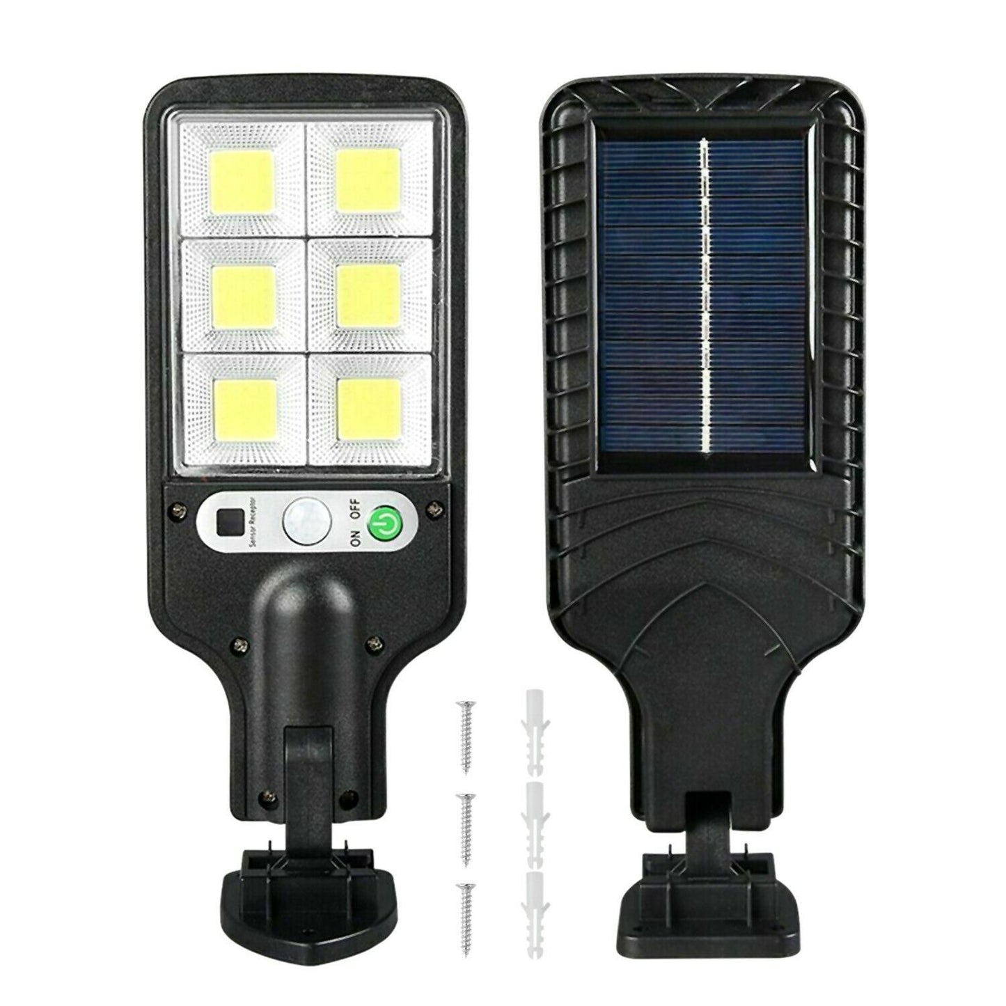LED Solar Motion Sensor Light Bright Garden Outdoor Street Wall Lamp Solar Wall Lamp Lights Outdoor Road Lamp For Garden, Yard, Garage, Path - Discount Msrp