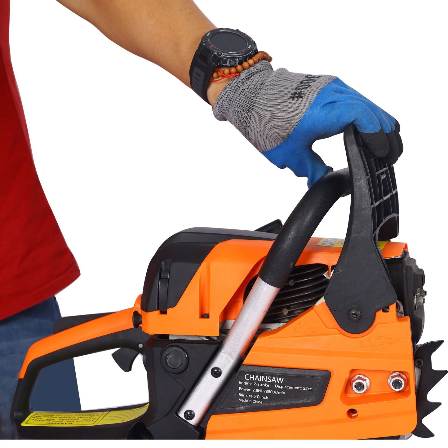 Chainsaw gas 20inch ,52cc Gasoline Chain Saw for Trees ,Wood Cutting 2-cycle EPA Compliant,Oregon bar - Discount Msrp