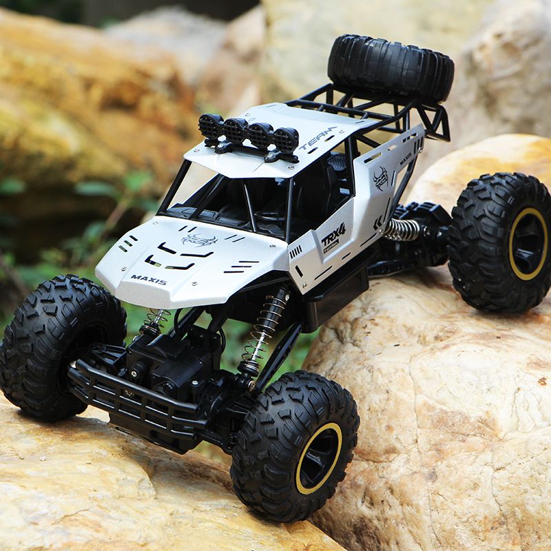 RC 37cm 4WD Large Remote Control Cars Rock Crawler Monster Truck Kids Toy Gift - Discount Msrp
