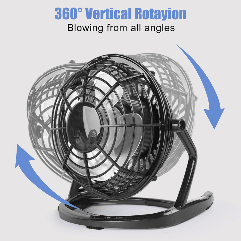 USB Silent Fan Desk Cooler for Laptop Notebook Desktop PC Ofiice Summer Cooling Fan 4 Blades Rotatable USB Mini desk Fans Socket - Discount Msrp