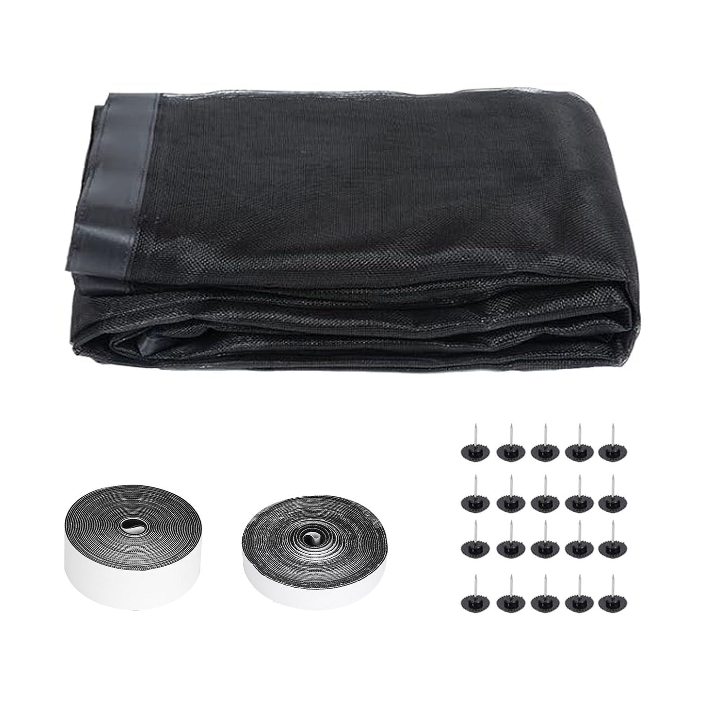 Magnetic Garage Door Screen Single-Car Garage Screen Mesh Fiberglass Garage Net with Magnetic Closure 4 Buckle Straps for One Cars - Discount Msrp