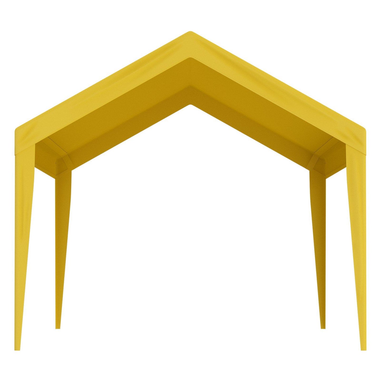 VEVOR Carport Replacement Canopy Cover 10 x 20 ft, Garage Top Tent Shelter Tarp Heavy-Duty Waterproof & UV Protected, Easy Installation with Ball Bungees,Beige (Only Top Cover, Frame Not Include) - Discount Msrp