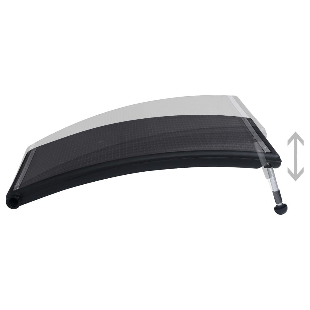 Curved Pool Solar Heating Panels 3 pcs 43.3"x25.6" - Discount Msrp