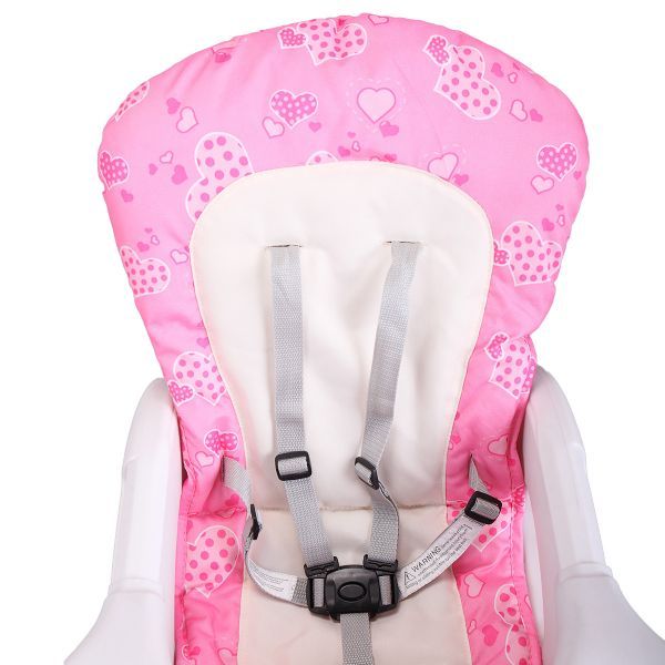 Multipurpose Adjustable Highchair,Children's dining chair for Baby Toddler Dinning Table with Feeding Tray and 5-Point Safety Buckle XH - Discount Msrp