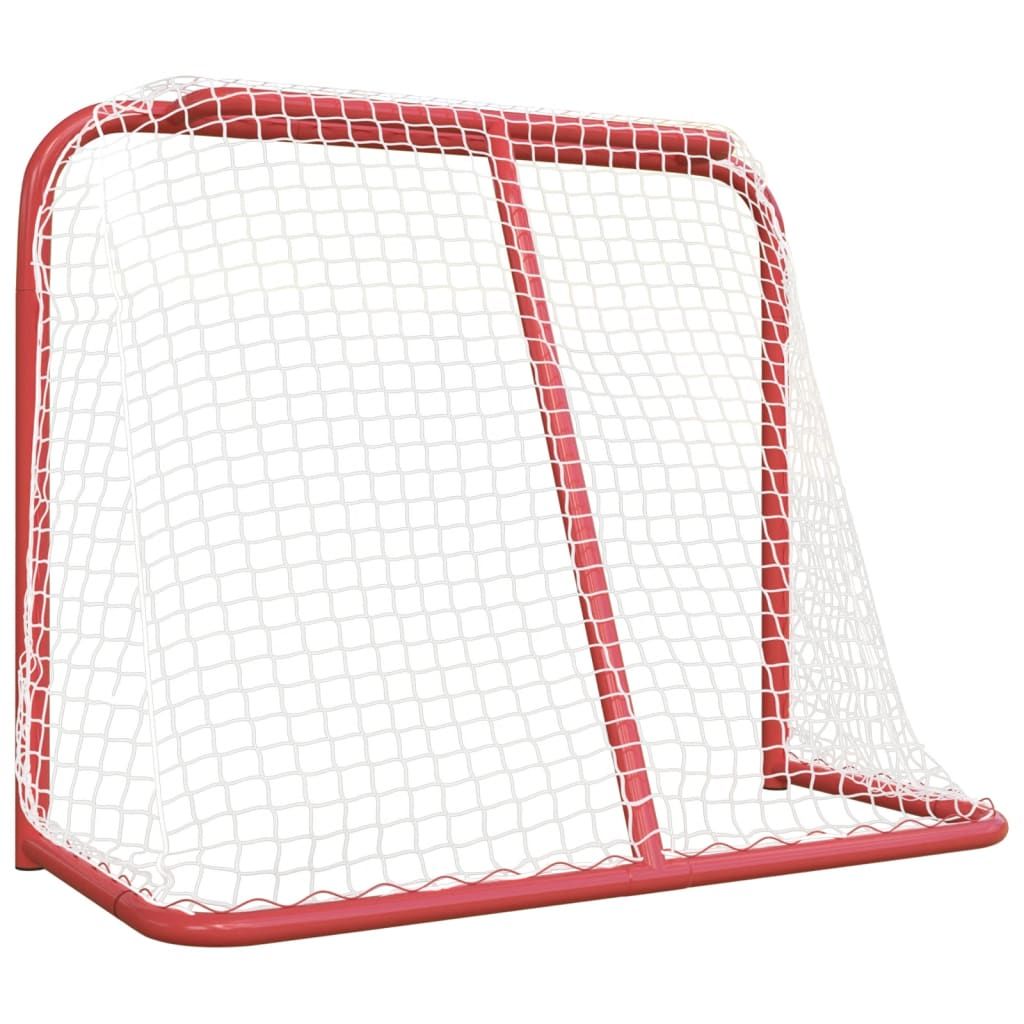 Hockey Goal Red and White 72"x28"x48" Polyester - Discount Msrp