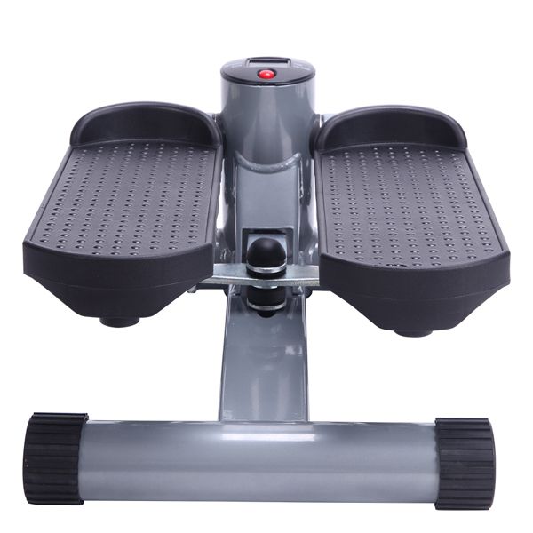 S025 Aerobic Fitness Step Air Stair Climber Stepper Exercise Machine New Equipment Silver - Discount Msrp