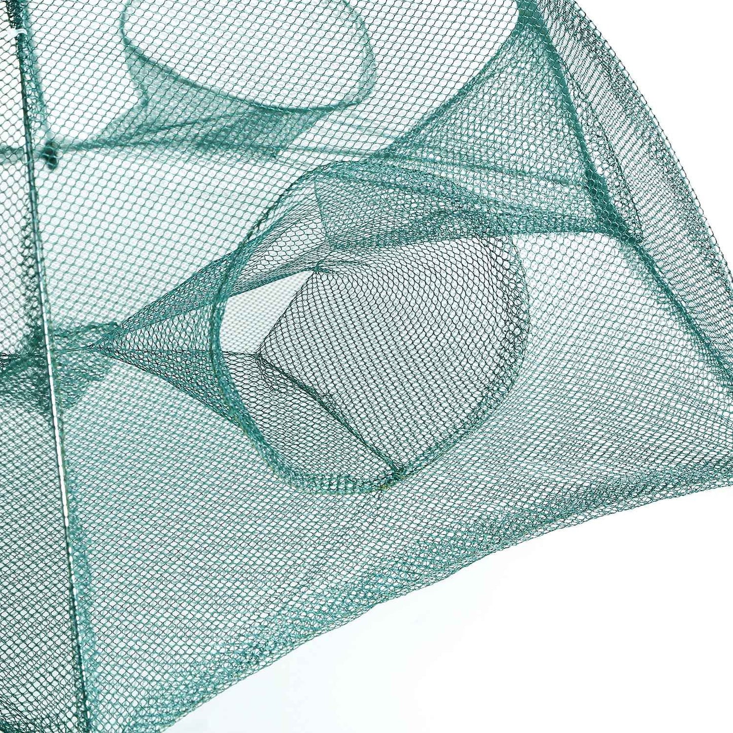 Fishing Trap Net Portable Folded Fishing Bait Trap Shrimp Minnow Crab Bait Net - Discount Msrp