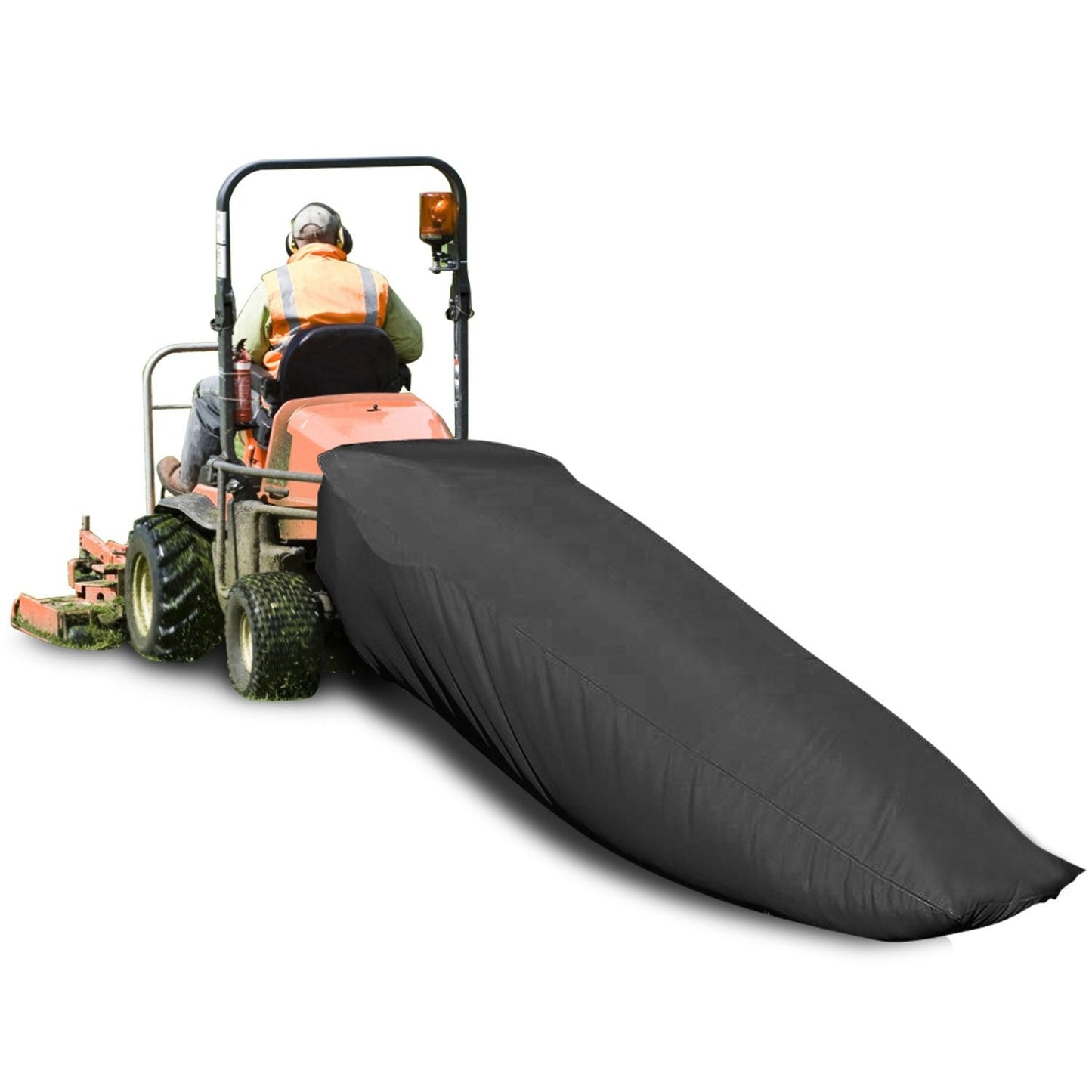 Lawn Tractor Leaf Bag 54 Cubic Feet Standard Garden Waste Collection Bag with 112in Opening - Discount Msrp