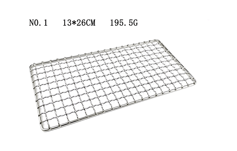 Outdoor Camping Pot Rack Square 304 Stainless Steel Barbecue Mesh Simple Firewood Stove Barbecue Rack - Discount Msrp