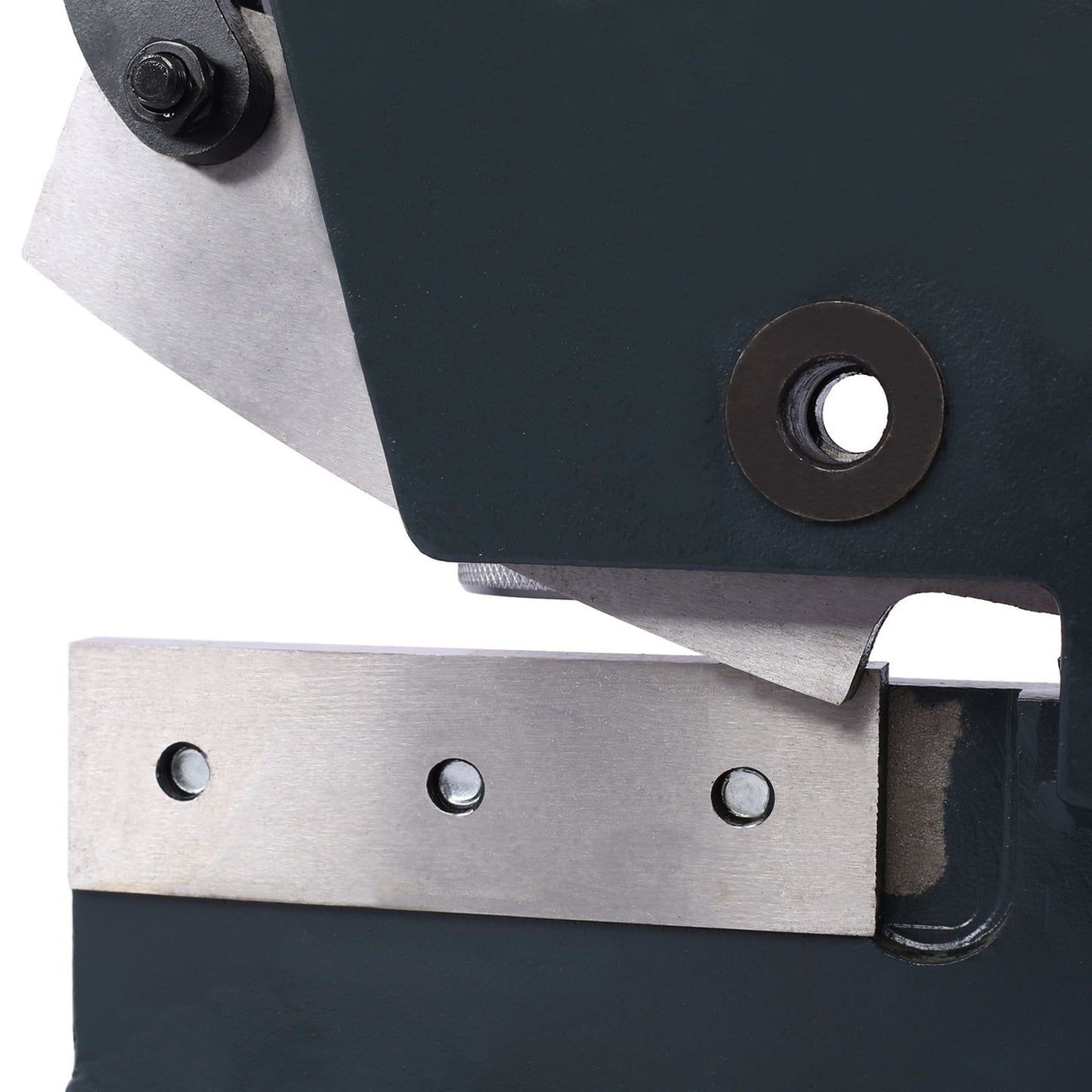 Industrial 5-Inch Sheet Metal Plate Shear, Solid Construction Mounting Type Metal Shear, High Precision Manual Hand Plate Shear - Discount Msrp