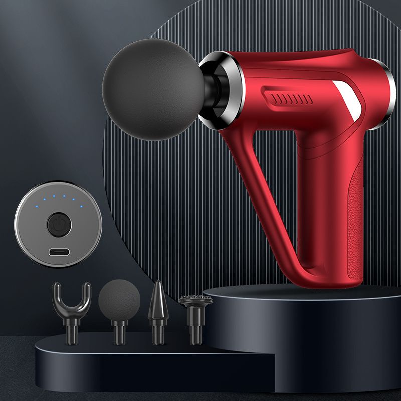 1pc Tricep Gun Deep Muscle Massage Relax Outdoor Fitness Equipment Shock Full Body Massager Electric Massage Gun - Discount Msrp