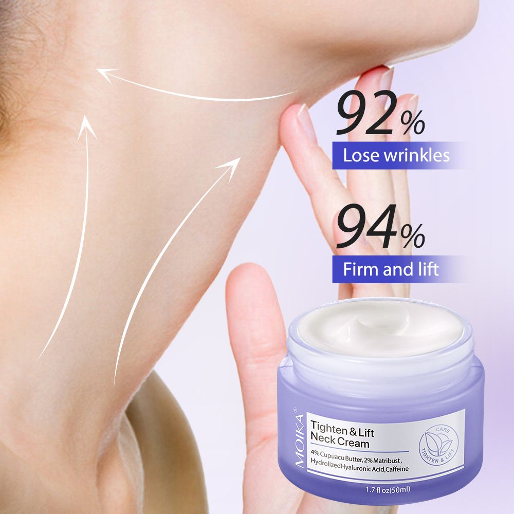 Neck Firming Cream Reduces and Eliminates Fine Lines and Brightens Neck Cream Moisturizing Cream - Discount Msrp