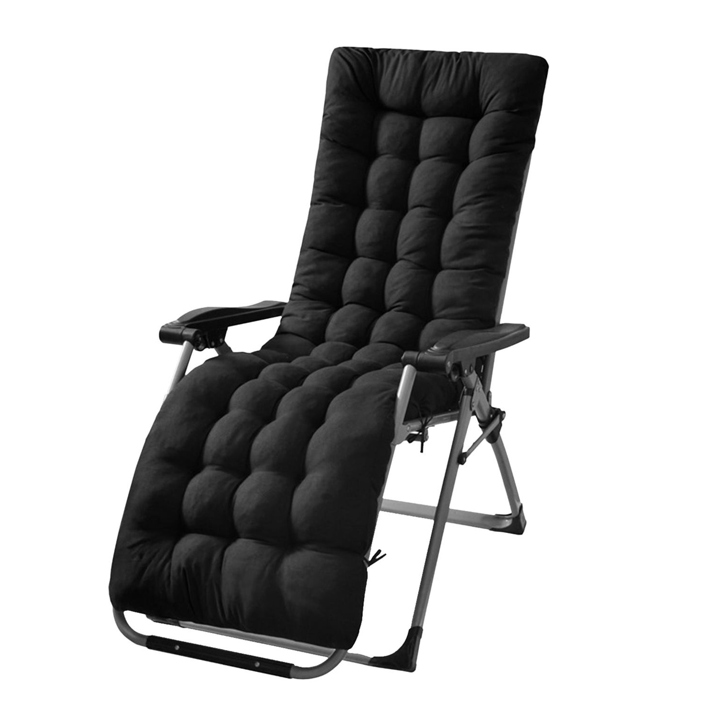 67x22in Chaise Lounger Cushion Recliner Rocking Chair Sofa Mat Deck Chair Cushion - Discount Msrp