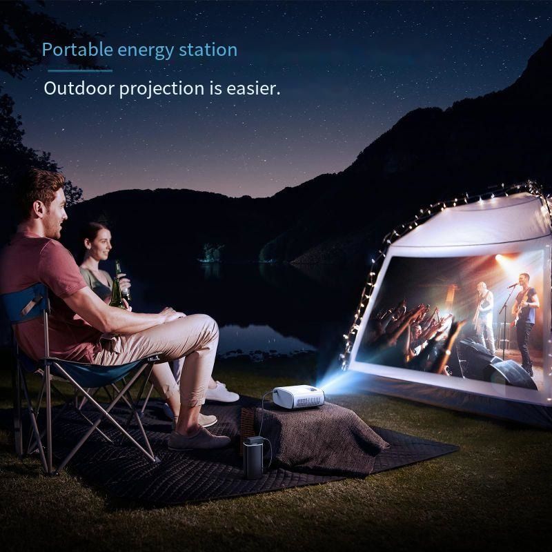X26 Free shipping from this provider
Mini Projector, 2024 Upgraded 1080P HD Projector, Portable Projector With Tripod, Movie Projector Compatible With Android/iOS/Windows/TV Stick/USB - Discount Msrp