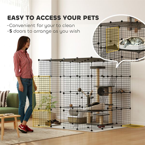 Cat Play Tunnel/Cat Cage ( Amazon Shipping)(Prohibited by WalMart) - Discount Msrp