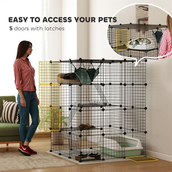 Cat Play Tunnel/Cat Cage ( Amazon Shipping)(Prohibited by WalMart) - Discount Msrp