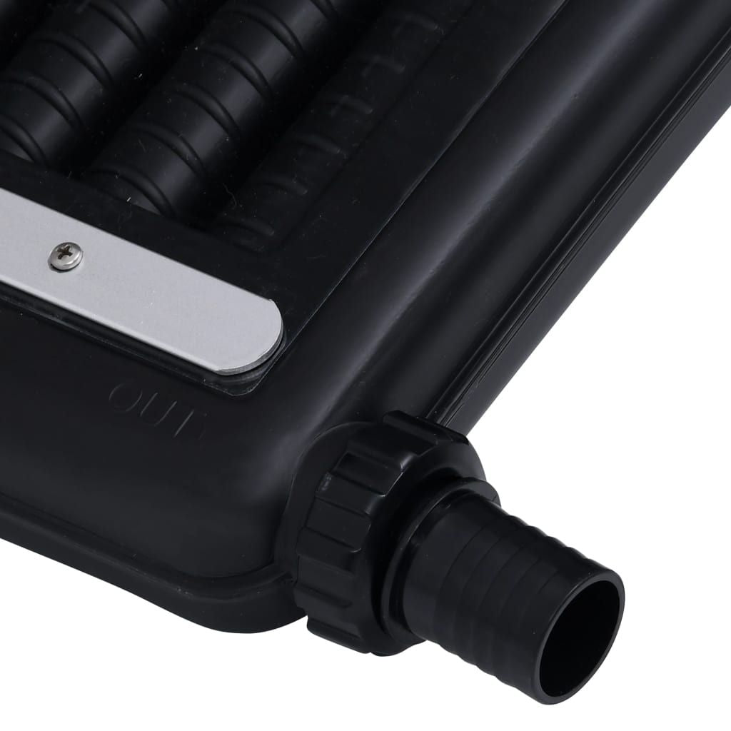 Curved Pool Solar Heating Panels 3 pcs 43.3"x25.6" - Discount Msrp
