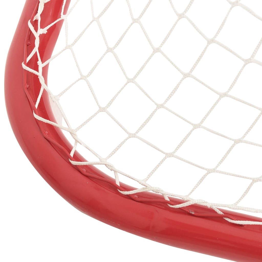 Hockey Goal Red and White 72"x28"x48" Polyester - Discount Msrp