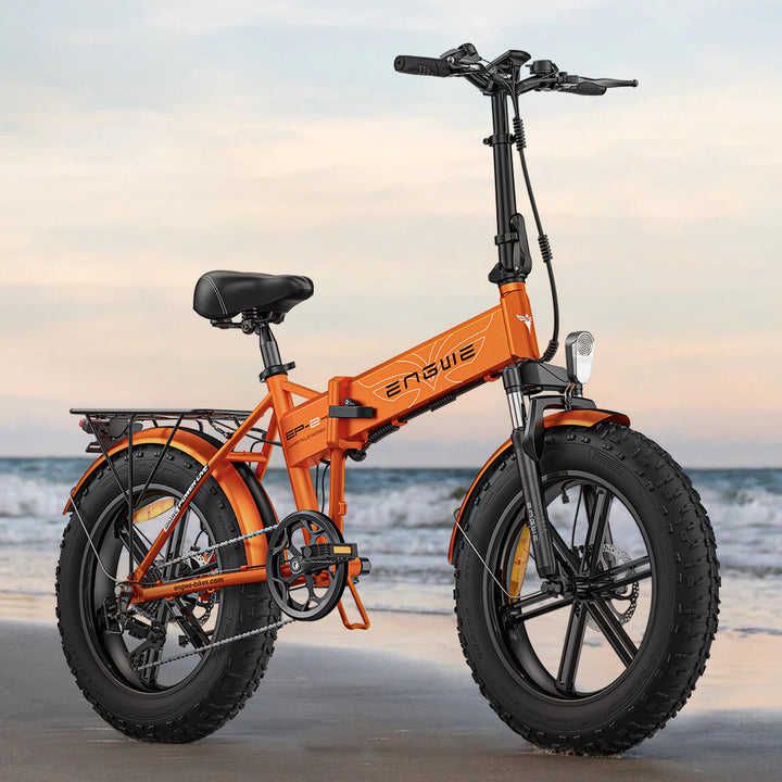 ENGWE EP-2PRO 48V13Ah 45km/h 20 Inch Fat Tire 750W Mountain Electric Bicycle - Discount Msrp