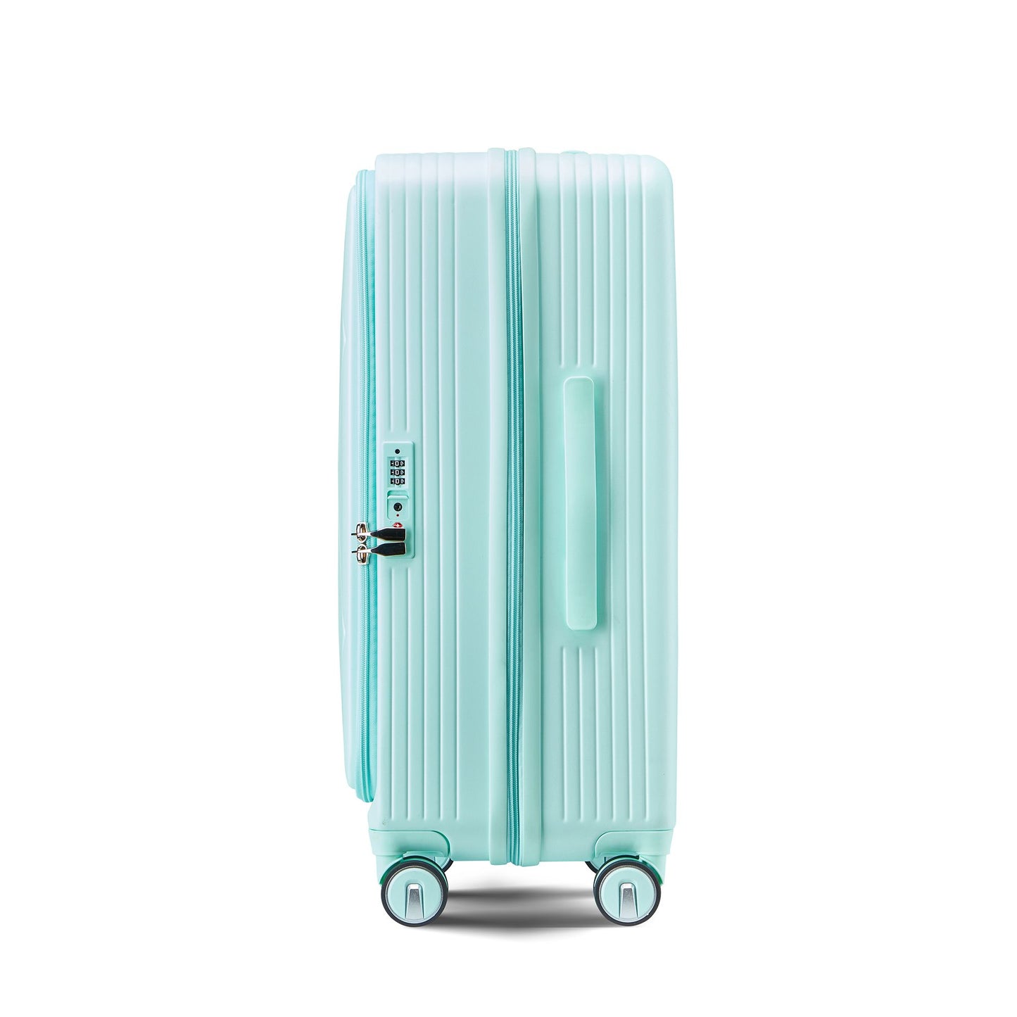 Luggage Sets 3 Piece(20/24/28), Expandable Carry On Luggage with TSA Lock Airline Approved, 100% PC Hard Shell and Lightweight Suitcase with Front Pocket and Spinner Wheels - Discount Msrp