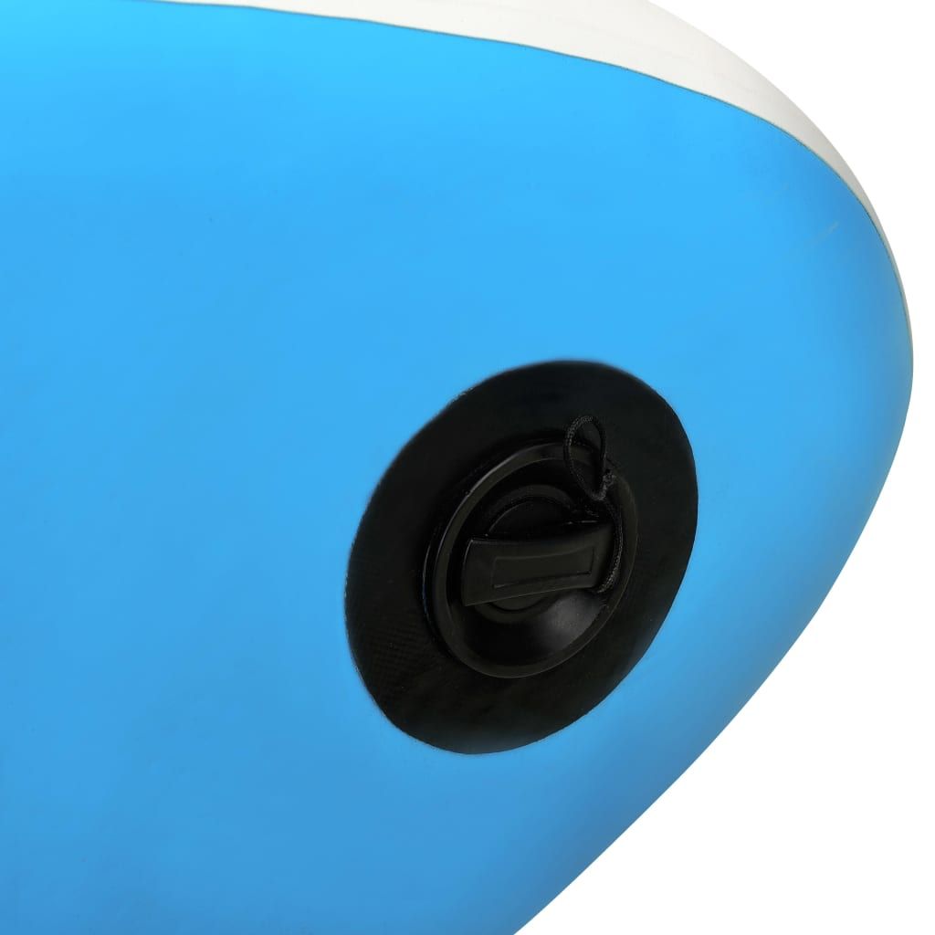 Inflatable Stand Up Paddleboard Set 126"x29.9"x5.9" Blue - Discount Msrp