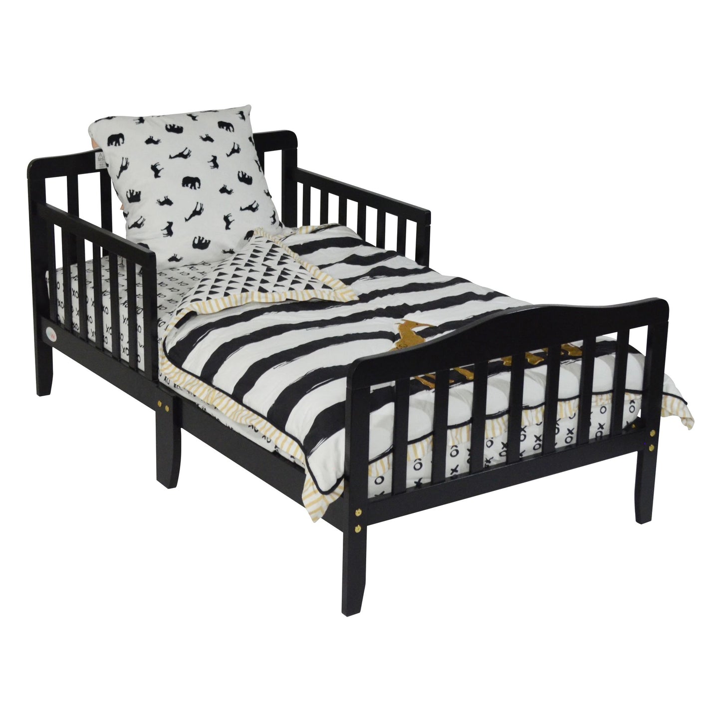 Blaire Toddler Bed Black - Discount Msrp