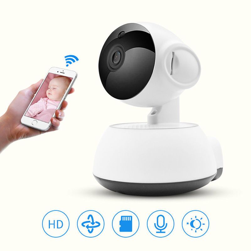 Wireless Camera; 1080P HD view; WiFi Home Indoor Camera without SDcard; 2 Way Audio Night Vision; Works with app - Discount Msrp