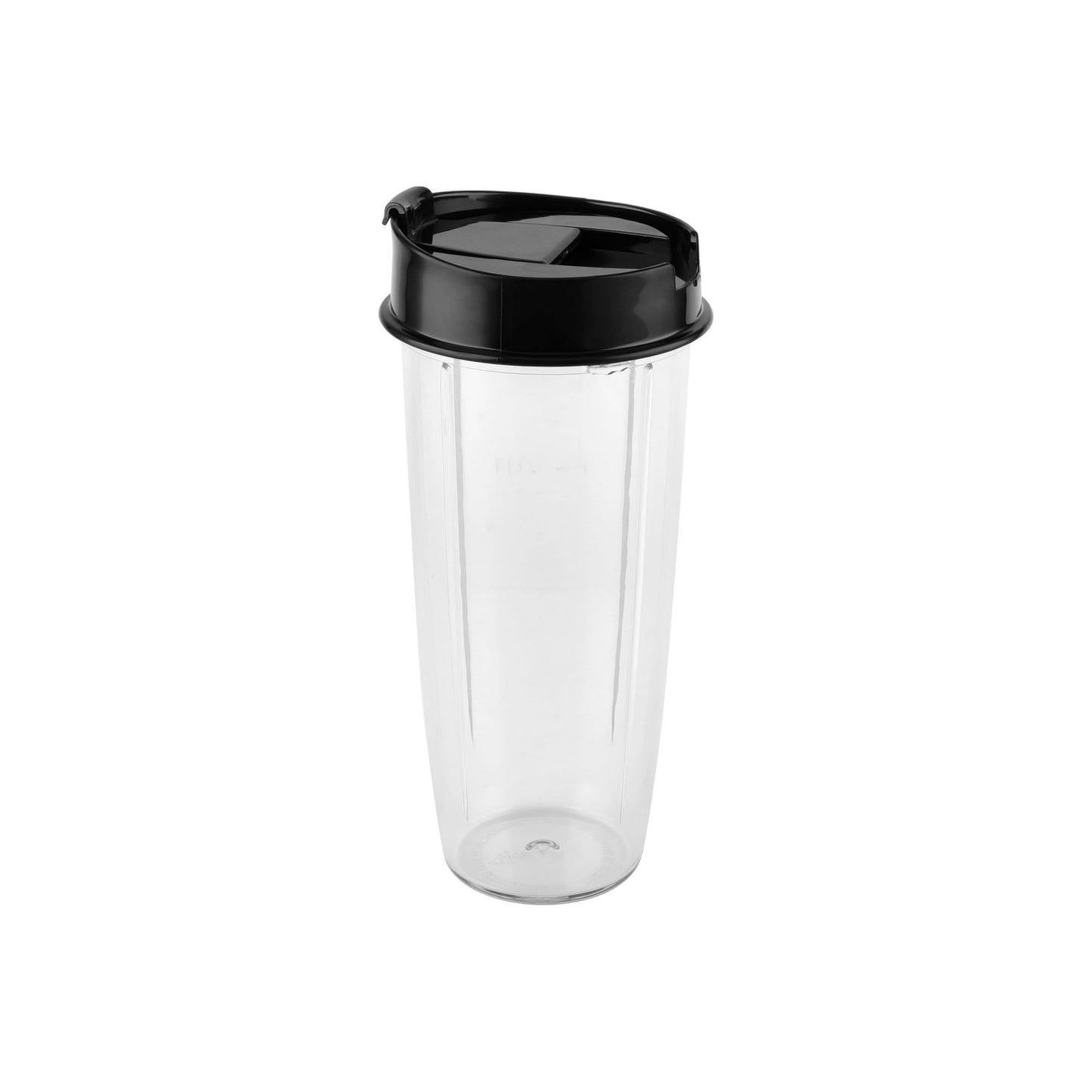 Black Single-Serve Blender with 1 Travel Lid, 16 oz, New - Discount Msrp