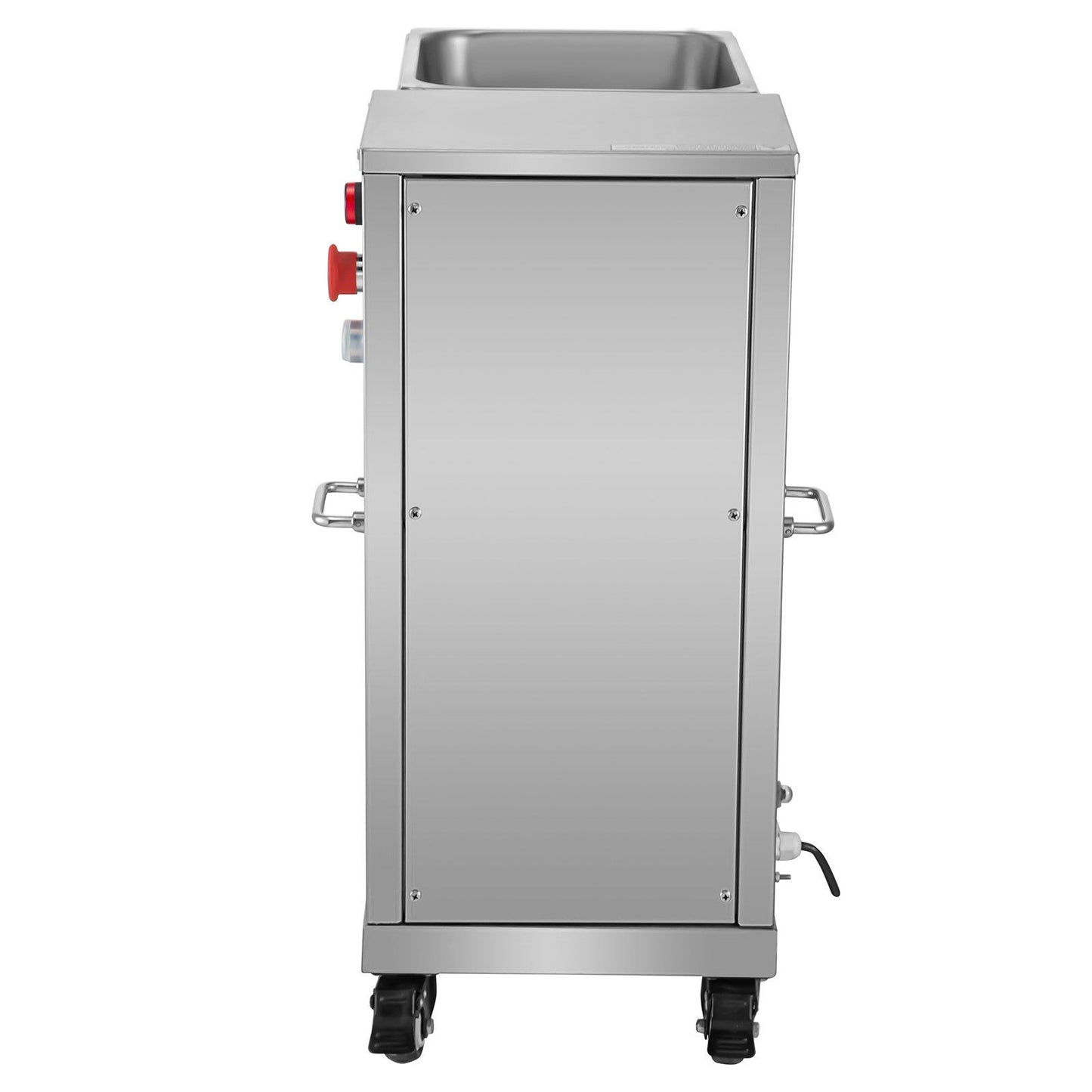 VEVOR 110V Commercial Meat Cutter Machine 1100LB/H Electric Meat Cutting Machine 750W Commercial Meat Slicer 3mm Blade Restaurant Food Slicer Stainless Steel For Kitchen Restaurant Supermarket - Discount Msrp