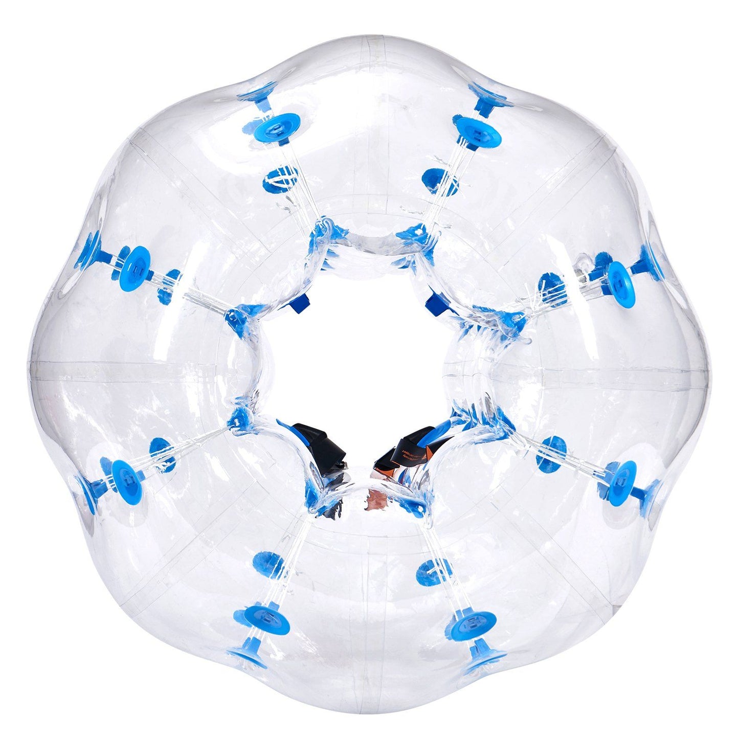 VEVOR Inflatable Bumper Ball 1-Pack, 4FT/1.2M Body Sumo Zorb Balls for Teen, 0.8mm Thick PVC Human Hamster Bubble Balls for Outdoor Team Gaming Play, Bumper Bopper Toys for Garden, Yard, Park - Discount Msrp