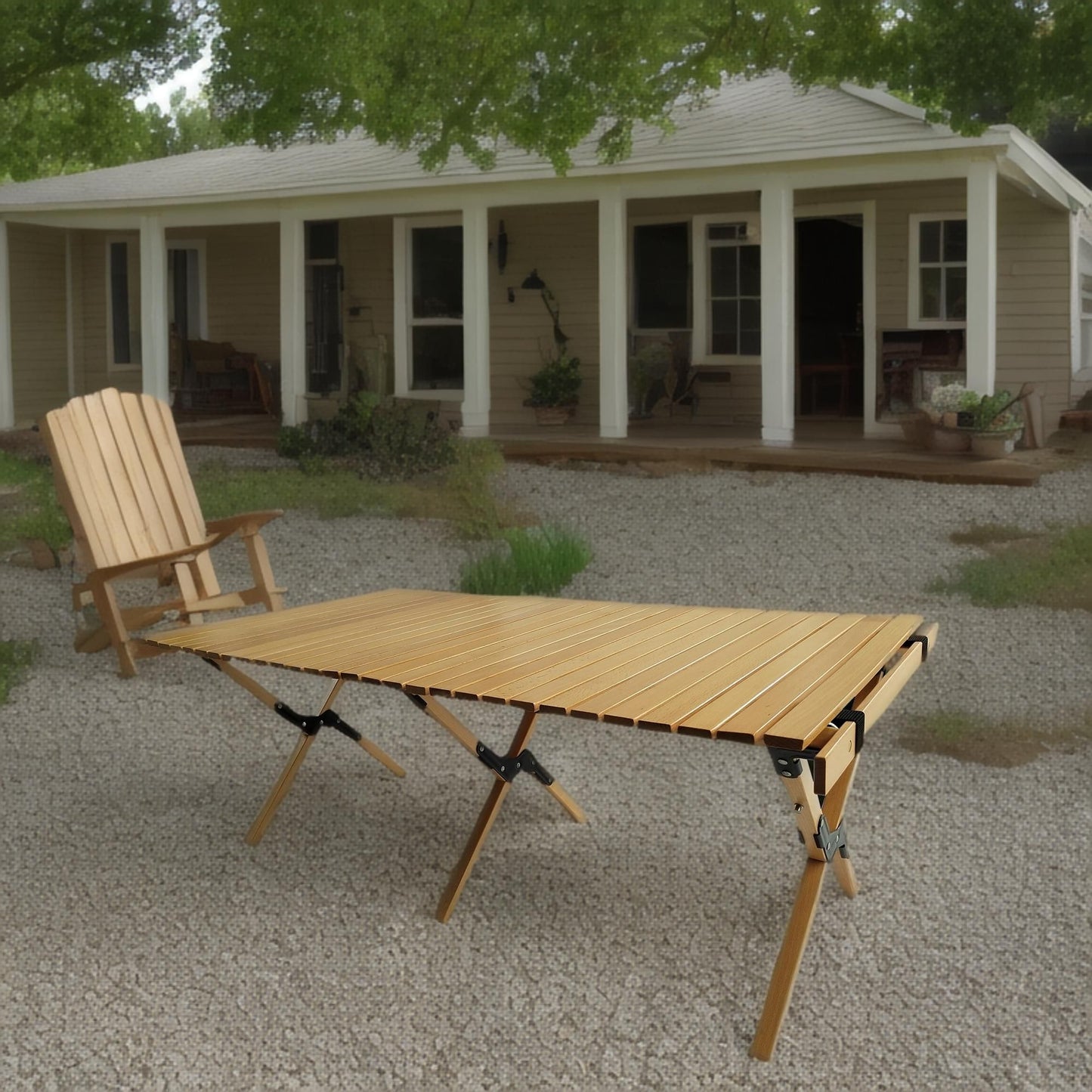 Multi-Function Foldable and Portable , Indoor and outdoor universal ,Natural - Discount Msrp