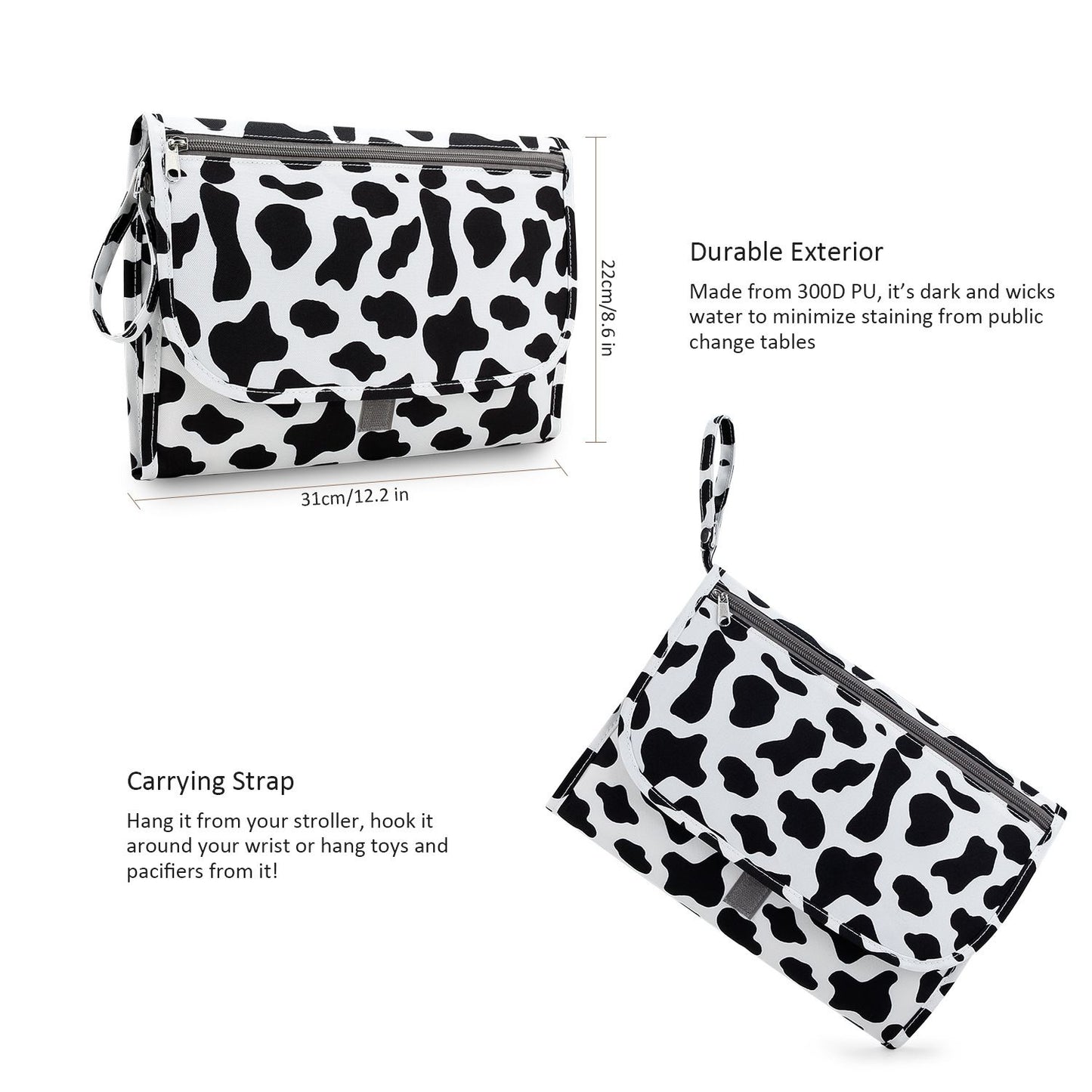 Baby changing diaper pad mother and baby travel portable waterproof diaper pad multifunctional wet wipes bag mommy bag accessories - Discount Msrp