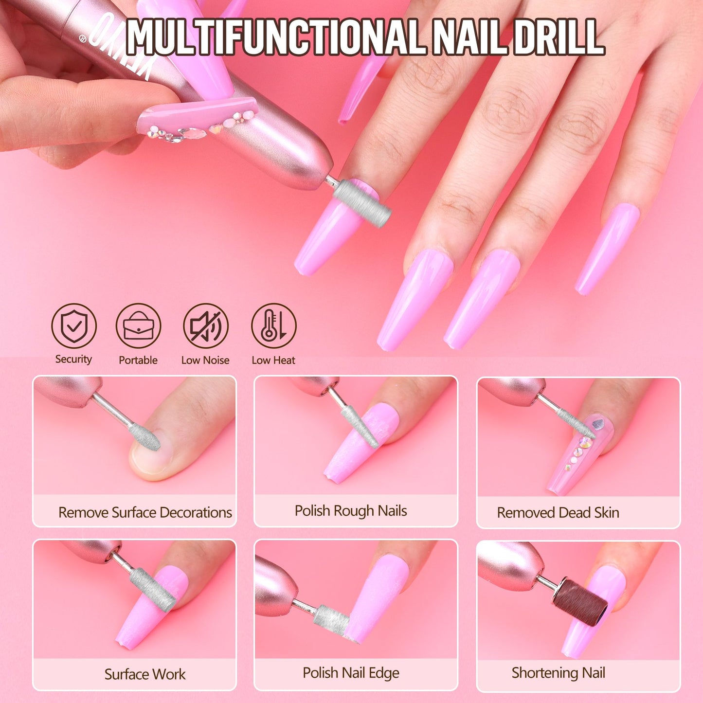 Acrylic Nail Kit Dip Powder Nail Kit Starter with Drill and UV Light, 20 Colors Fast Dry Powder Nail Dipping kit, with Base & Top Coat Activator Dip Nail Kit for French Nail Art Manicure DIY - Discount Msrp