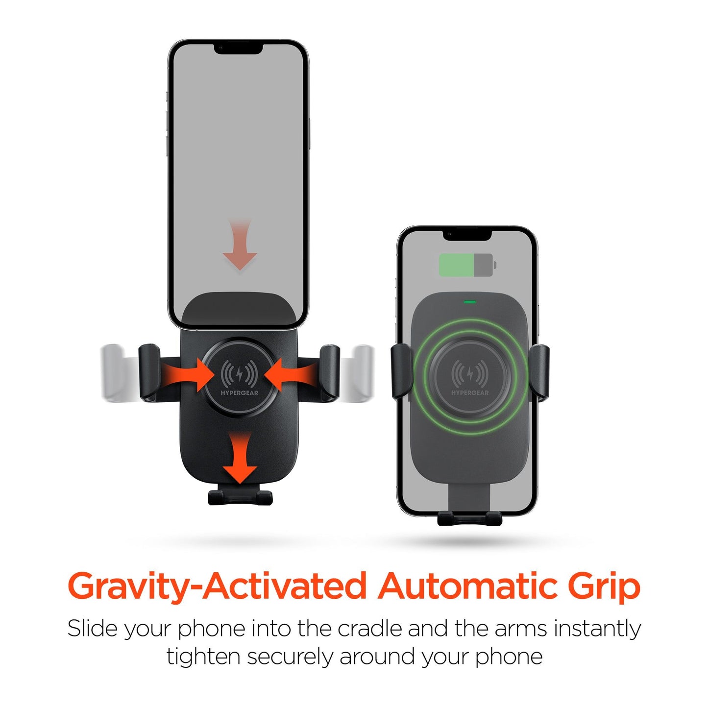 HyperGear Gravity 15W Wireless Fast Charge Mount - Discount Msrp