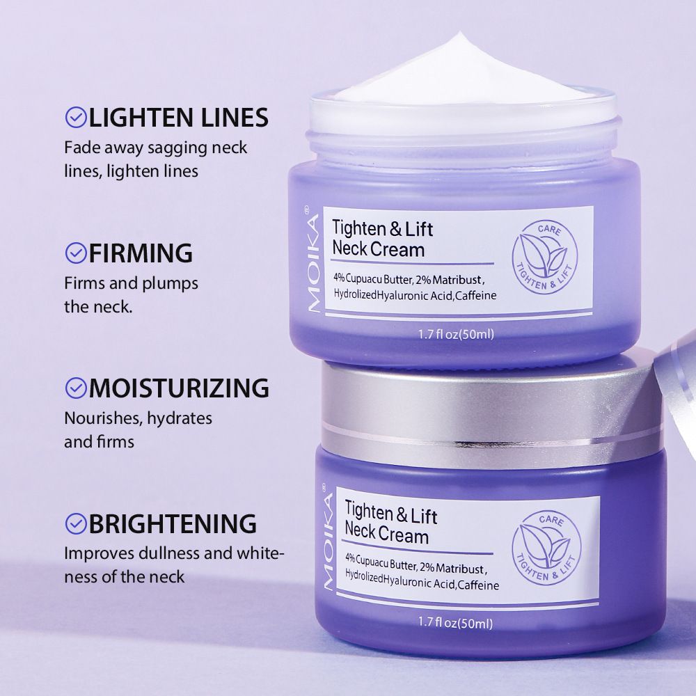 Neck Firming Cream Reduces and Eliminates Fine Lines and Brightens Neck Cream Moisturizing Cream - Discount Msrp