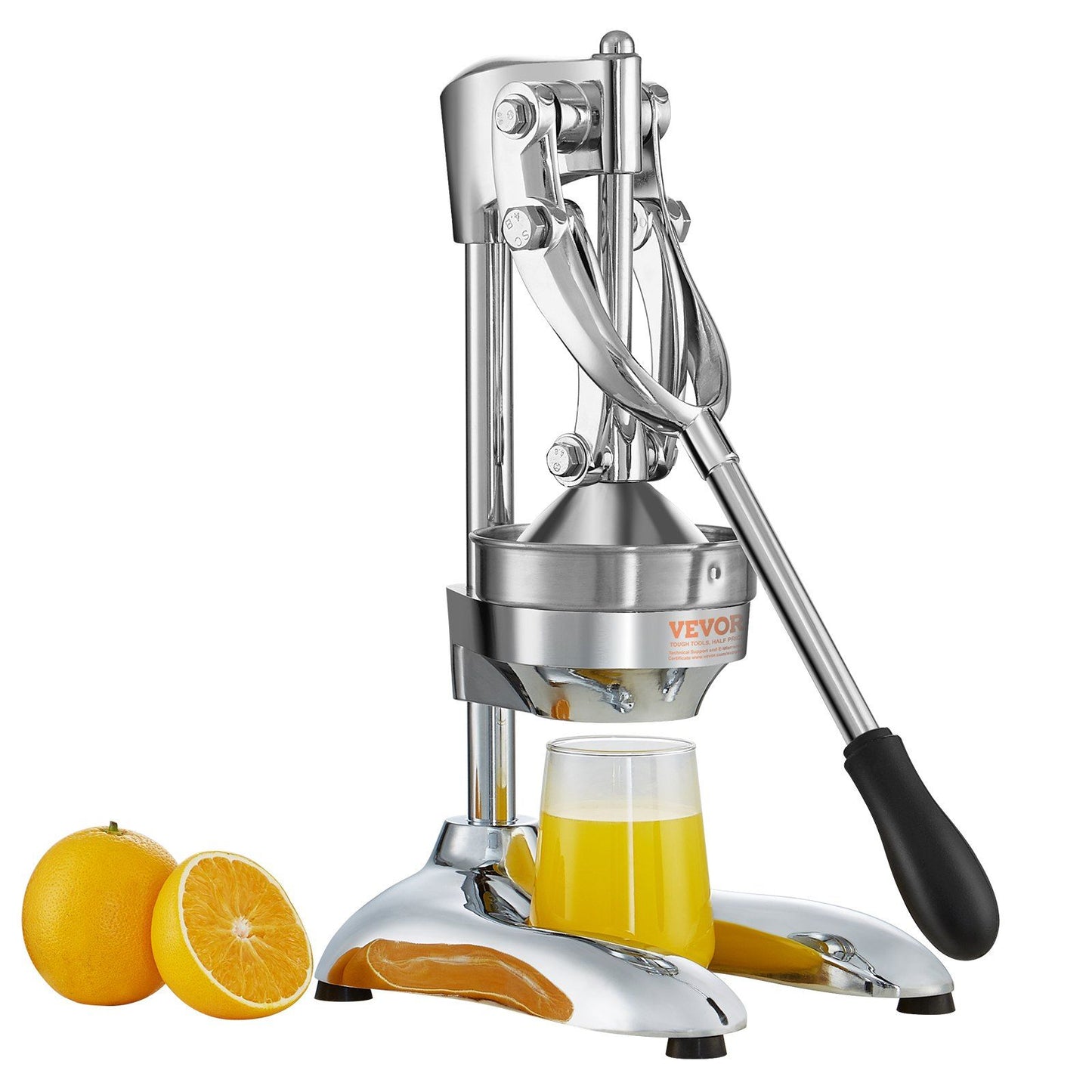 VEVOR Citrus Juice Press, Hand Press Orange Juicer Press, Commercial Grade Manual Citrus Juicer Lemon Squeezer, Easy-to-Clean Fruit Press Juicer for Lemon Pomegranate Orange Juice - Discount Msrp