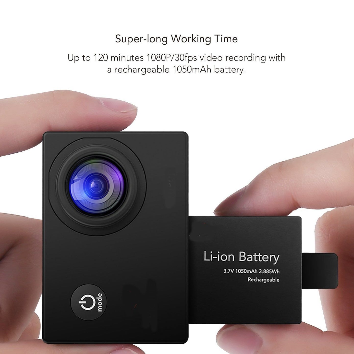 4K Action Pro Waterproof All Digital UHD WiFi Camera + RF Remote And Accessories - Discount Msrp