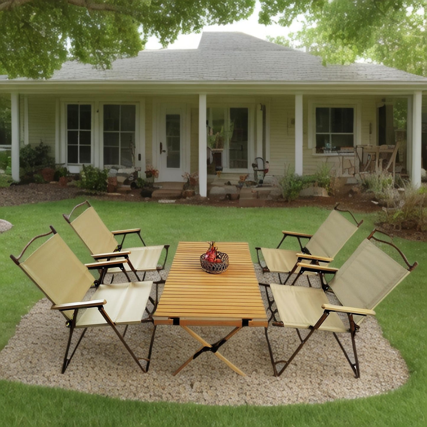 Multi-Function Foldable and Portable , Indoor and outdoor universal ,Natural - Discount Msrp