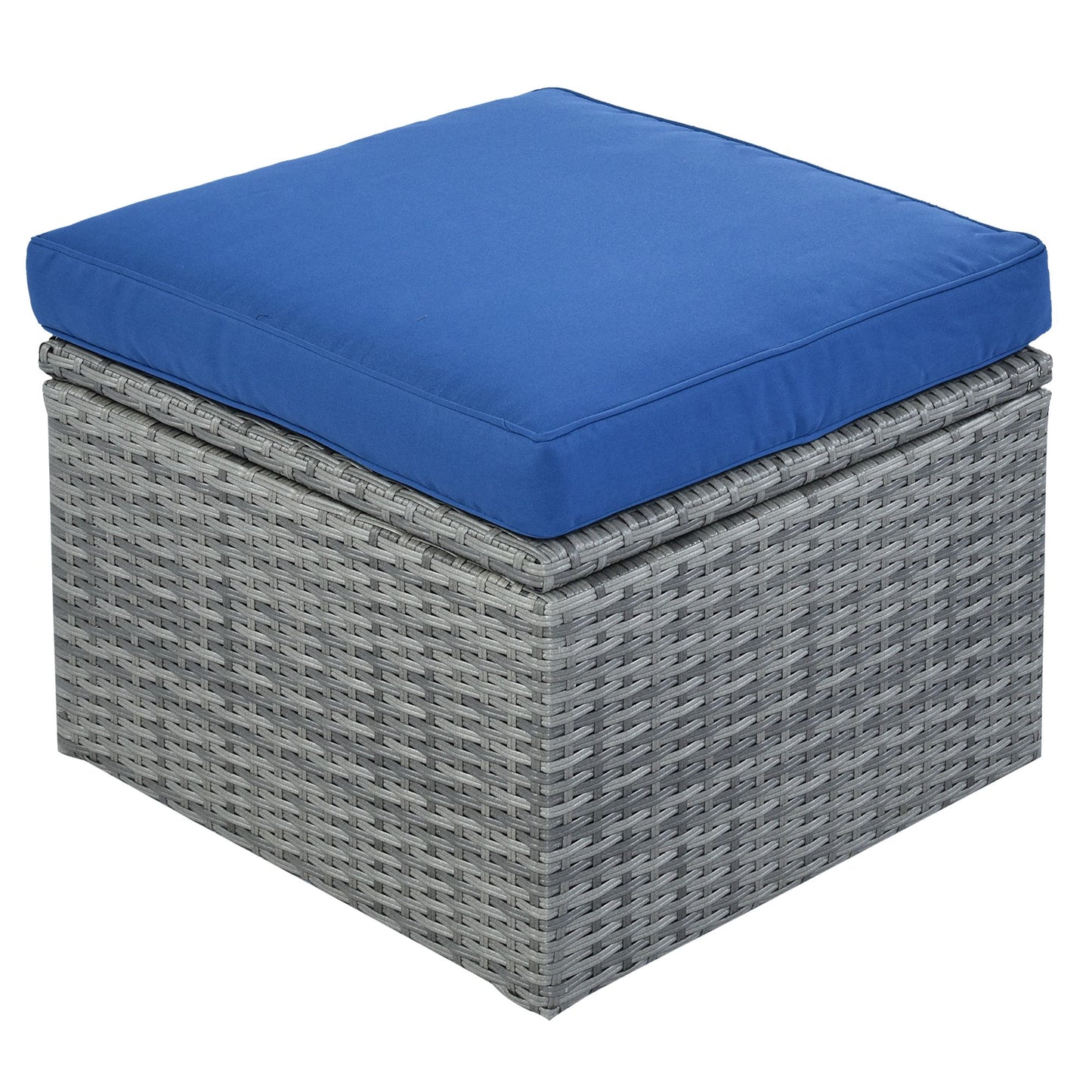 Outdoor Patio Furniture Set Daybed Sunbed with Retractable Canopy Conversation Set Wicker Furniture - Discount Msrp