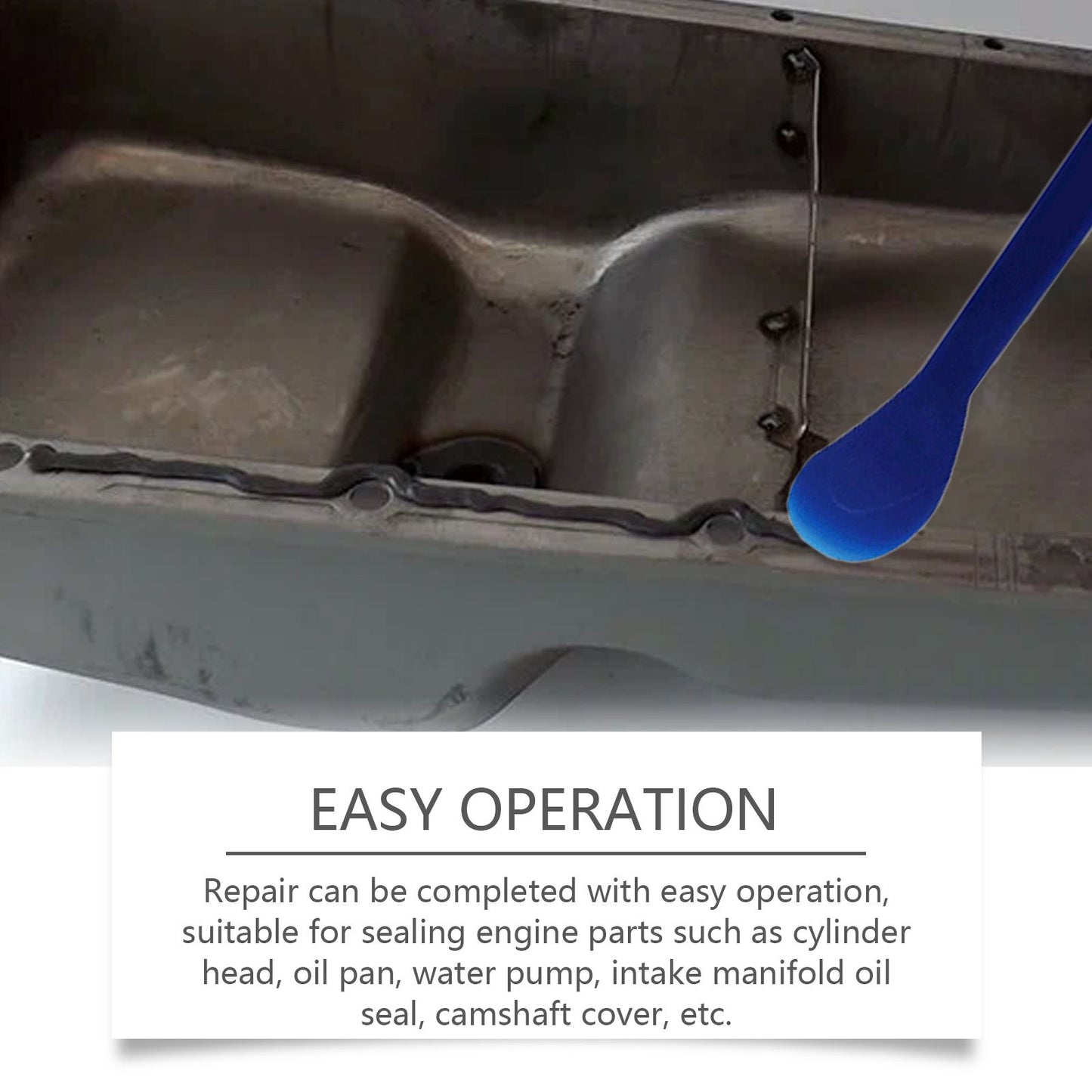Homonth Engine Sealant Automotive Accessories Waterproof Sealant Wear-Resistant Portable Gap Repair Agent - Discount Msrp