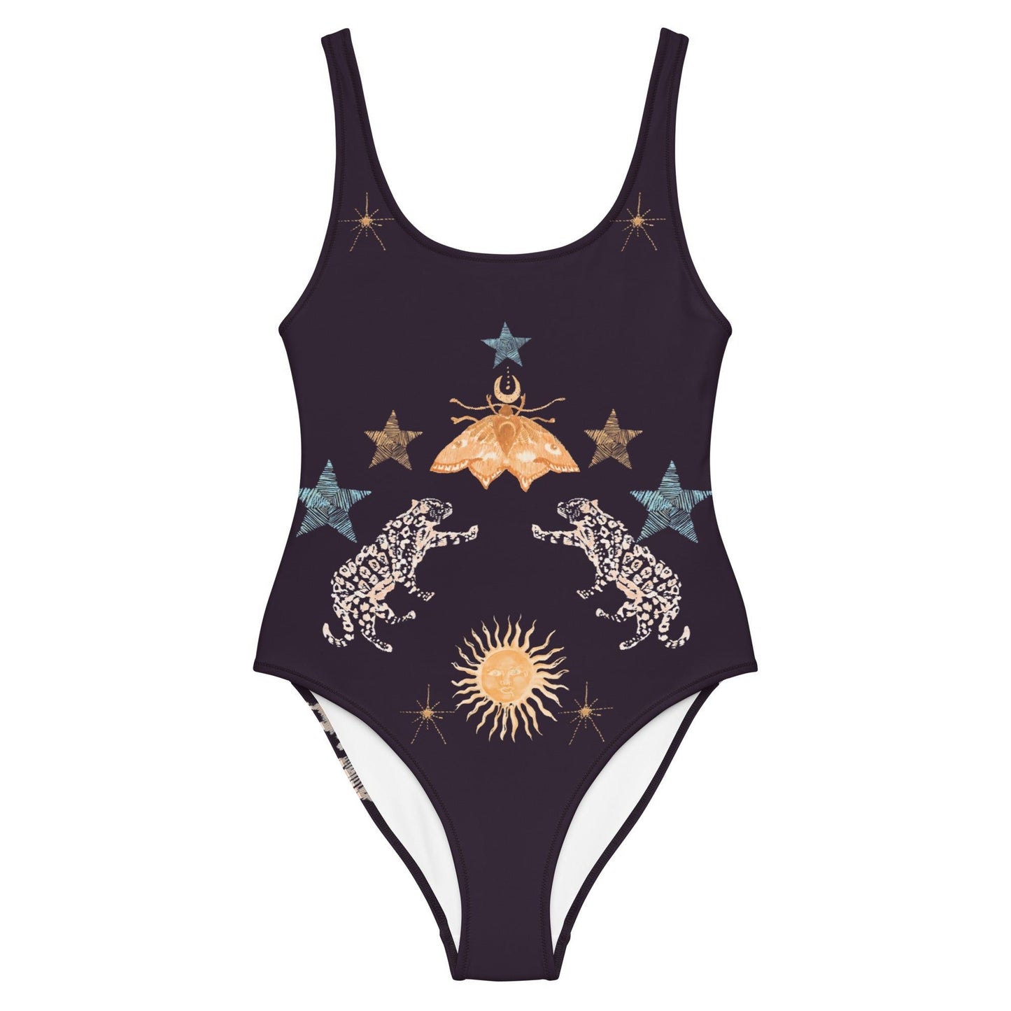 Lyra One Piece Swimsuit in Black Jaguar - Discount Msrp