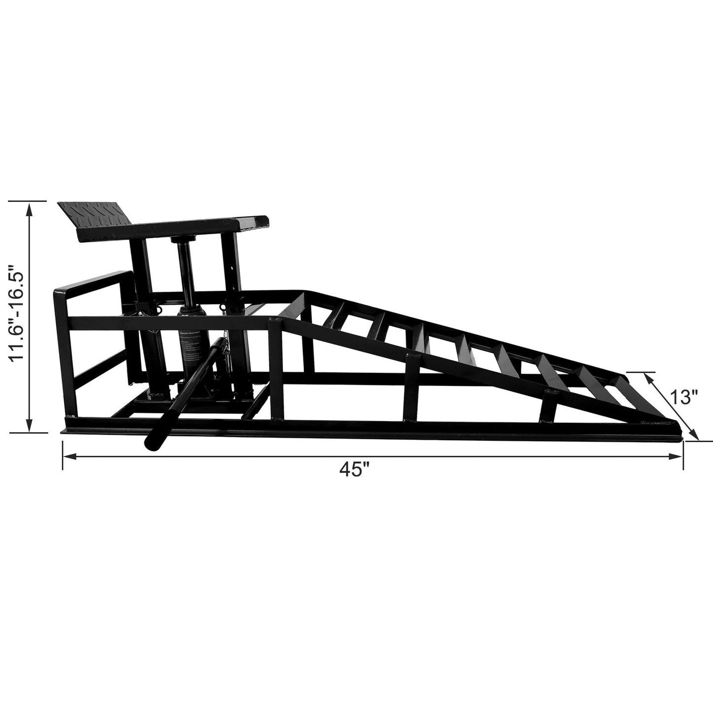 Auto Car Truck Service Ramps Lifts, Garage Car Lift Hydraulic Ramps Black 5 Ton,Automotive Hydraulic Lift Repair Frame Lift(2 Pack) black - Discount Msrp