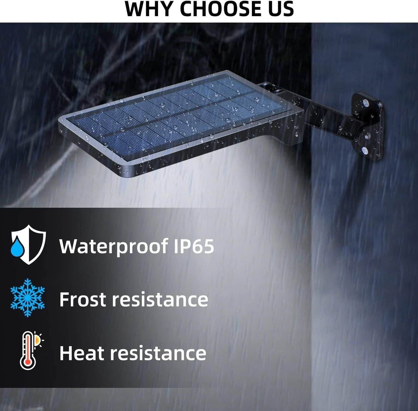 (2 Pack) Outdoor Solar Flood Lights Wireless 48 LED Waterproof Security Motion Sensor Light with 3 Modes - Discount Msrp