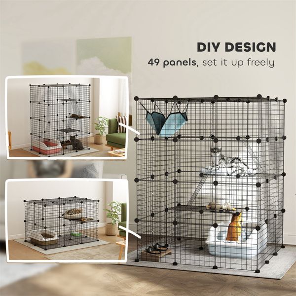 Cat Play Tunnel/Cat Cage ( Amazon Shipping)(Prohibited by WalMart) - Discount Msrp