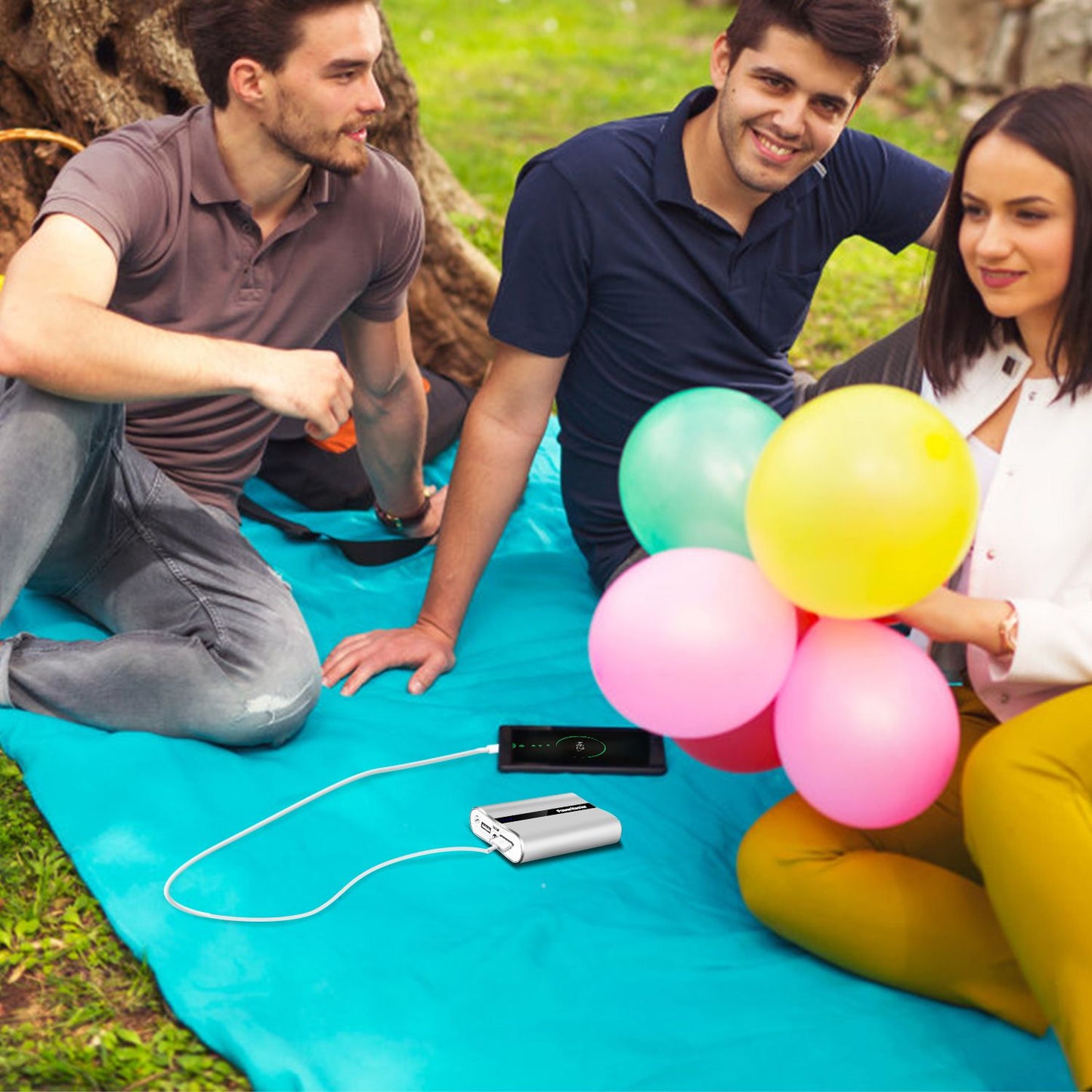 12000mAh Portable Charger with Dual USB Ports 3.1A Output Power Bank Ultra-Compact External Battery Pack - Discount Msrp