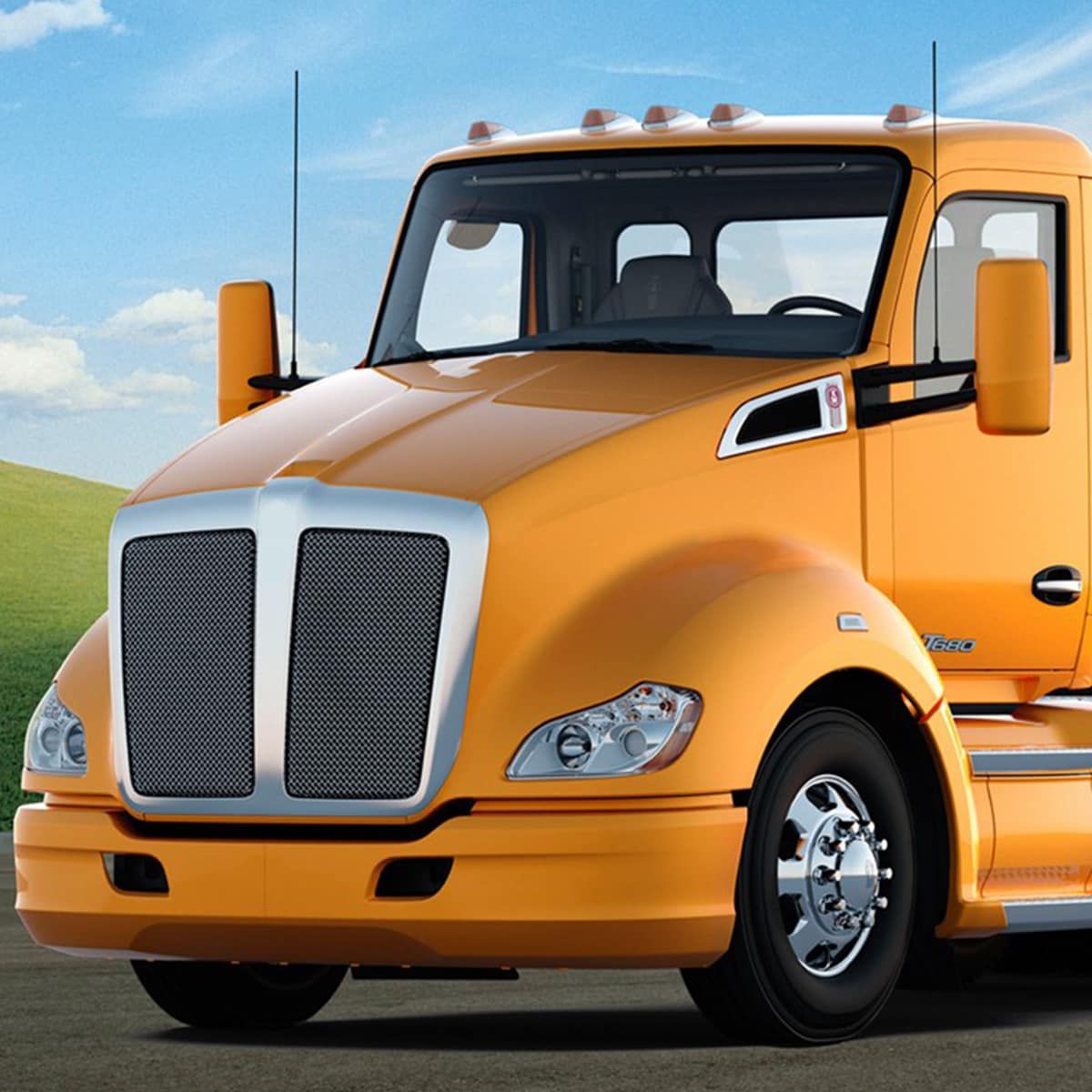 Headlight Assembly Fit for Kenworth T680 2013-2021, Headlights Headlamps, Right/Passenger Side(White) - Discount Msrp