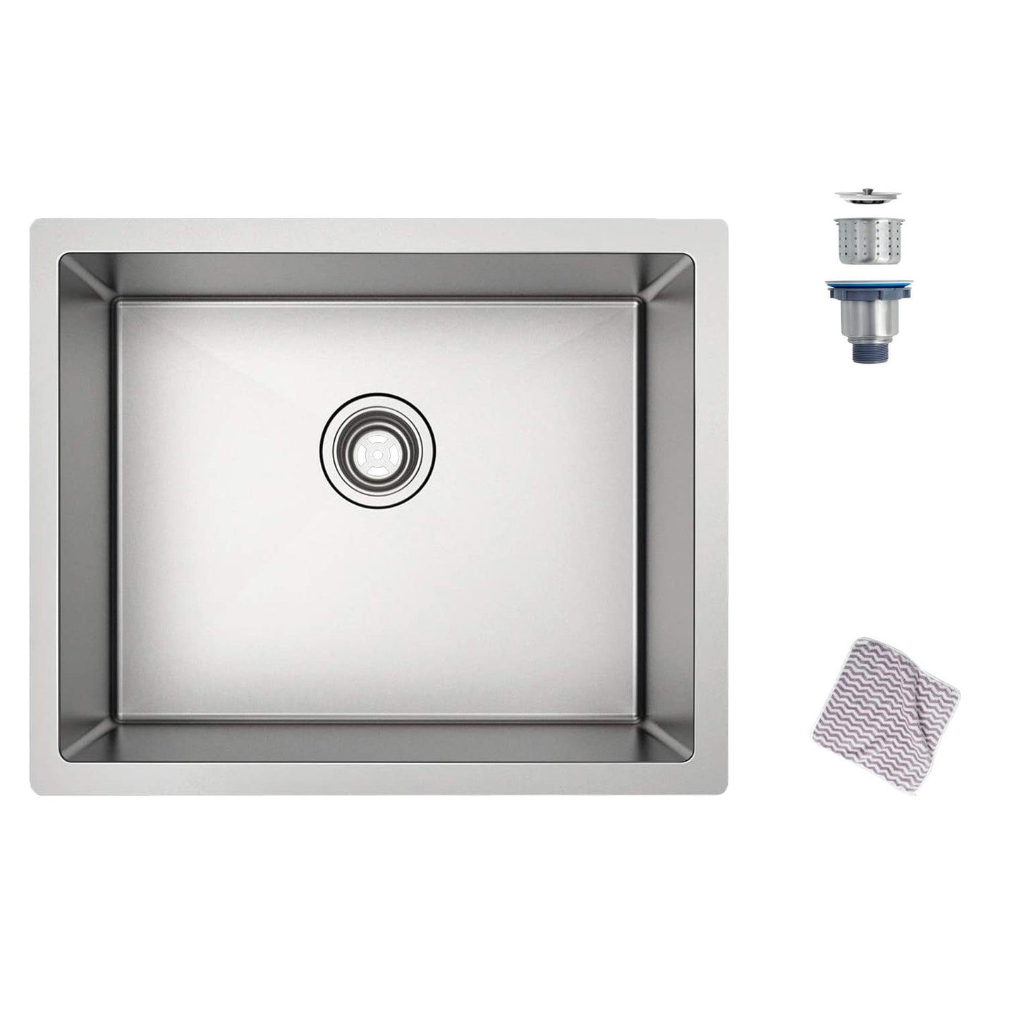 Undermount Sink; 27" x 18" Single Bowl Kitchen Sink - Discount Msrp